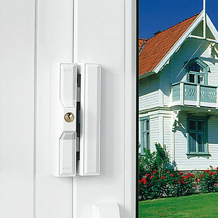 Abus Fenster-Zusatzschloss FTS 88 - Weiß, Universell einsetzbar - Türsicherheit mit ABUS Panzerriegel: Einbruchschutz für Ihr Zuhause.