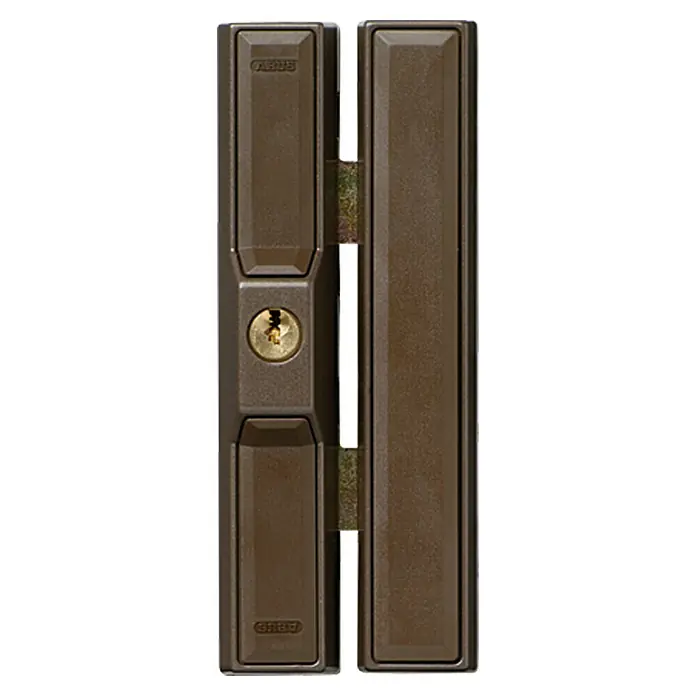 Abus Fenster-Zusatzschloss FTS 88Braun, Universell einsetzbar - Braunes ABUS-Fensterschloss mit Schlüssel für erhöhte Sicherheit. Schützt zuverlässig vor Einbruchsversuchen und ist einfach zu montieren.