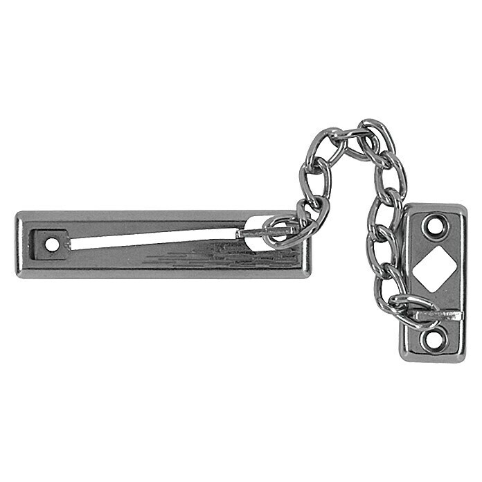 Abus Türkette SK 6916,5 cm, Nickel Front View