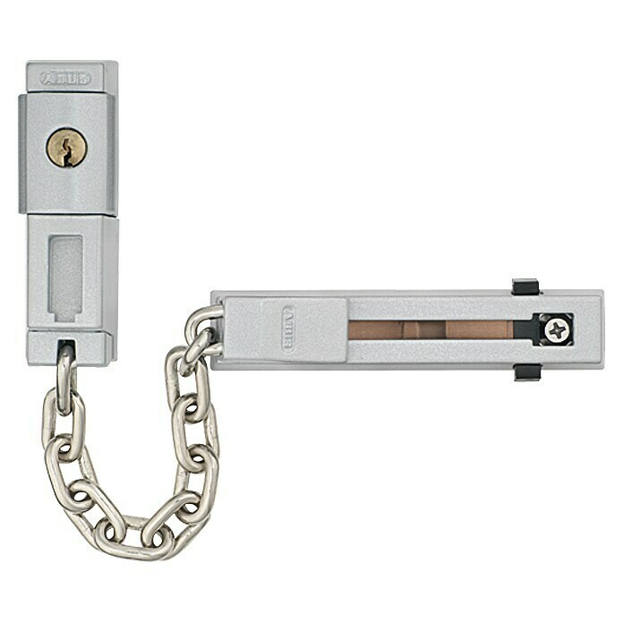 Abus Türkette SK 78Geeignet für: Nach innen öffnende Eingangstüren, Universell einsetzbar, Silber, Kettenlänge: 15,5 cm Front View