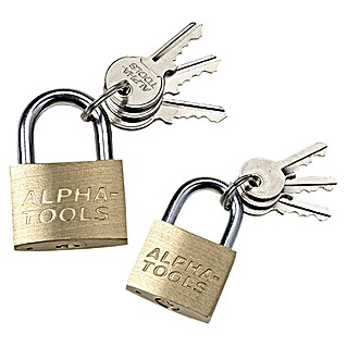 Alpha Tools Hangslotset (2 st., Staal)