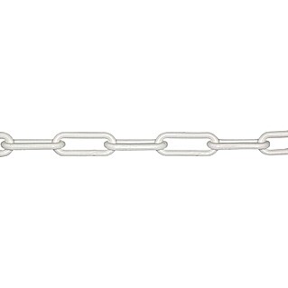 Stabilit Plastični lanac po dužnom metru (6 mm, Plastika, Bijele boje)