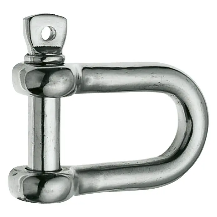 Stabilit Schäkel - Belastbarkeit: 100 kg, Öffnung: 13 mm, 2 Stk. - Hochwertiger Schäkel aus Edelstahl. Ideal für sichere Verbindungen in maritimen Anwendungen oder im Outdoor-Bereich.