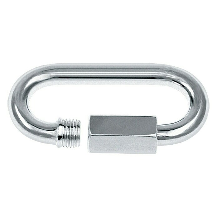 Kettenglieder Verzinkt, Zubehör Zu Metallabsperrpfosten - STRAMAT