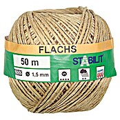 Stabilit Flachsbindfaden (Seillänge: 50 m, Durchmesser: 1,5 mm)