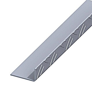Kantoflex Aluminijski rebrasti profil (Duljina: 100 cm, Duljina zgloba: 23,5 x 43,5 mm, Aluminij, Nejednakih krakova)