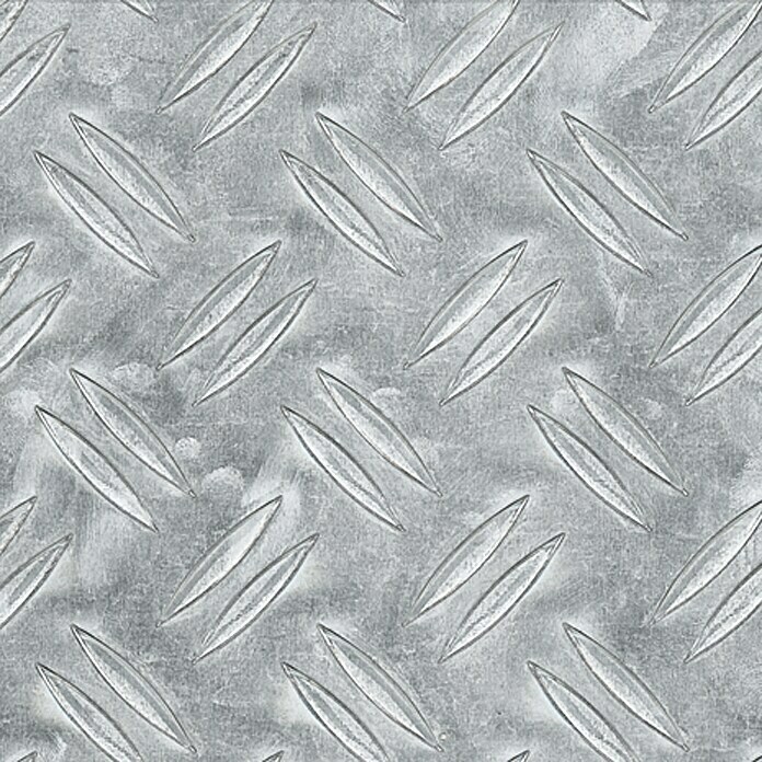 Kantoflex Traanplaat (1.000 x 200 mm, Dikte: 2,5 mm, Aluminium, Blank)