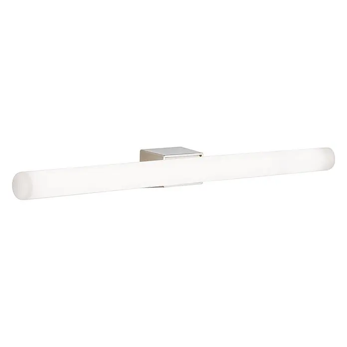 Orion Leuchten Wandleuchte - 60 W, L x B x H: 7 x 50 x 3,8 cm, S14d - Verchromte LED-Linearleuchte mit zylindrischem, mattweißem Diffusor.