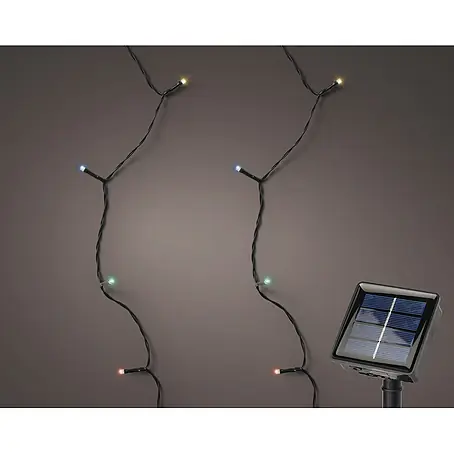 Lumineo  Guirnalda luminosa LED Solar Basic 2F