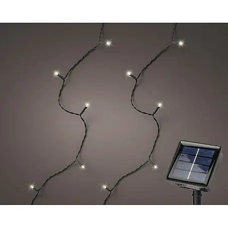 Lumineo  Guirnalda luminosa LED Solar Basic 2F