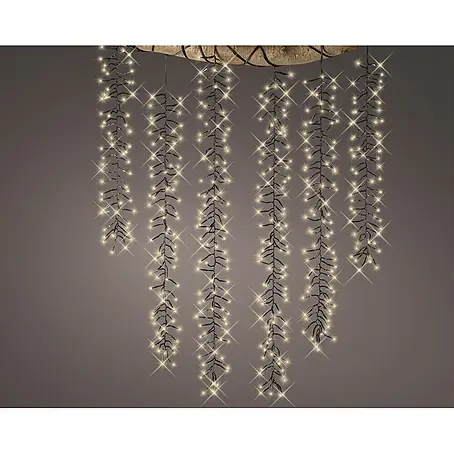 Lumineo  Cascada de luz LED para árbol
