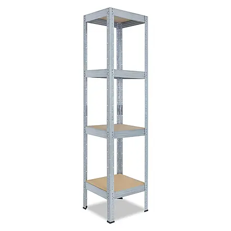 shelfplaza Schwerlastregal Pro verzinkt 200x60x60 cm, 4 Böden 200 kg