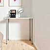 Element System Pata para muebles (Ø x L: 30 x 600 mm, Capacidad de carga: 50 kg, Blanco / aluminio)