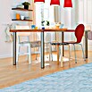 Element System Pata para muebles (Ø x L: 60 x 900 mm, Capacidad de carga: 75 kg, Color: Blanco)