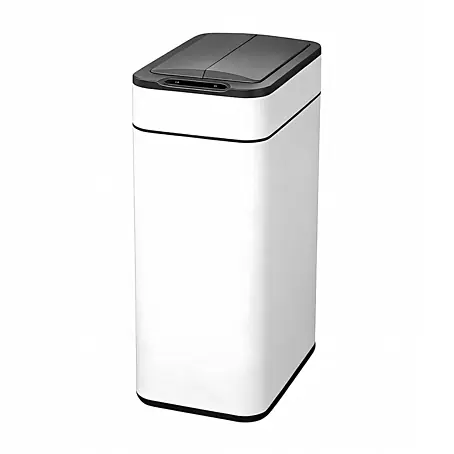 SVITA Sensormülleimer SE60L 60l Automatik rechteckig Stahl Weiß