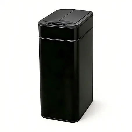 SVITA Sensormülleimer SE60L 60l Automatik rechteckig Stahl Schwarz