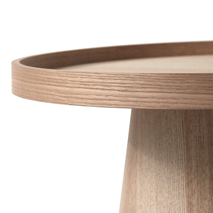 Woood Bijzettafel Maud (Rond, Naturel, Ø x h: 45 x 50 cm) | BAUHAUS