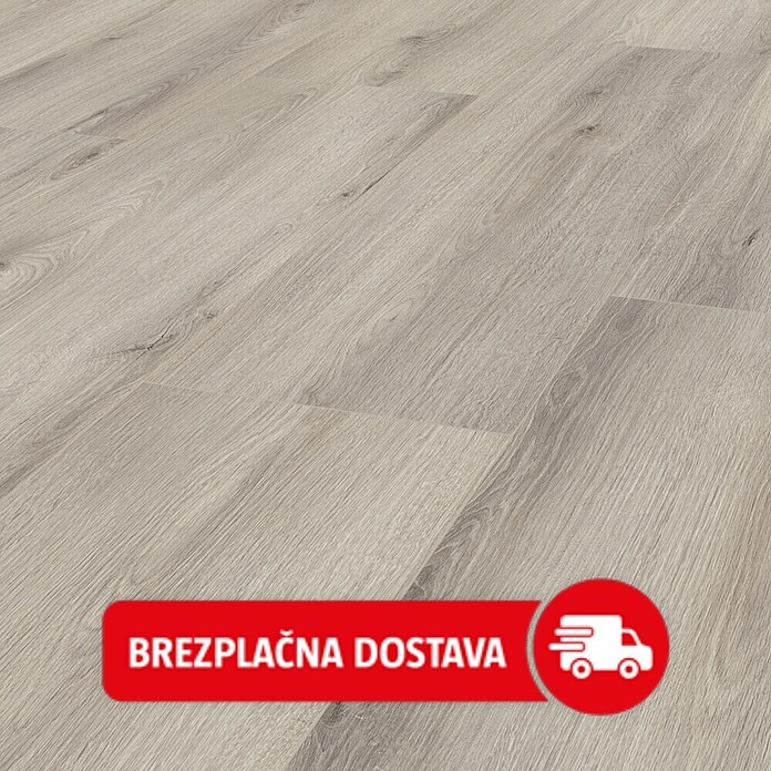 LOGOCLIC Aquaprotect Laminat  (Hrast Marea, Rustikalen videz, 1.288 x 195 x 8 mm) | 5127 - Logoclic Aqua Protect | GCDA - Laminatboden | GCD - Wand Boden Decke Leisten | GC - Wand Boden Decke Leisten | G - Holz/Bauelem | BAUHAUS