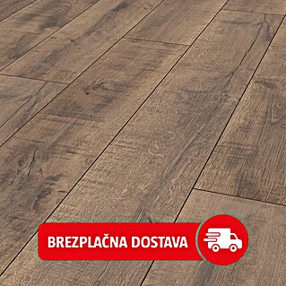 LOGOCLIC Aquaprotect Smart Laminat (Hrast Tyri, Rustikalen videz, 1.288 x 195 x 6 mm)