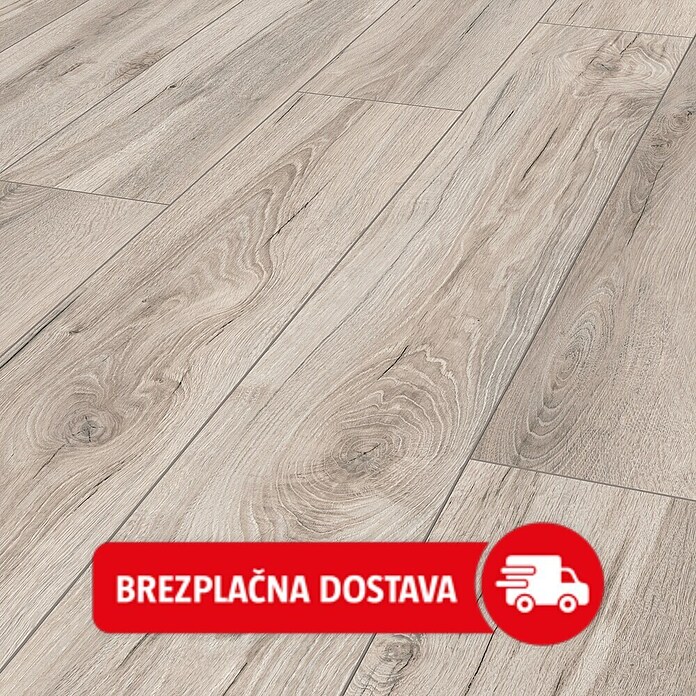 LOGOCLIC Aquaprotect Smart Laminat  (Hrast Lucha, Rustikalen videz, 1.288 x 195 x 6 mm) | Laminat | Talne obloge | Izdelki | BAUHAUS