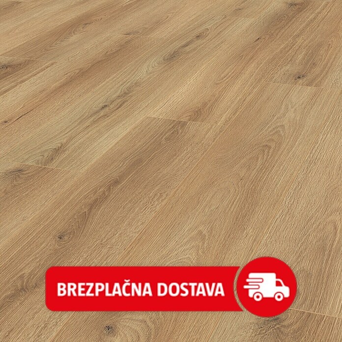 LOGOCLIC Ambienta Laminat  (Hrast Canta, Rustikalen videz, 1.288 x 195 x 10 mm) | 5143 - Logoclic Ambienta | GCDA - Laminatboden | GCD - Wand Boden Decke Leisten | GC - Wand Boden Decke Leisten | G - Holz/Bauelem | BAUHAUS