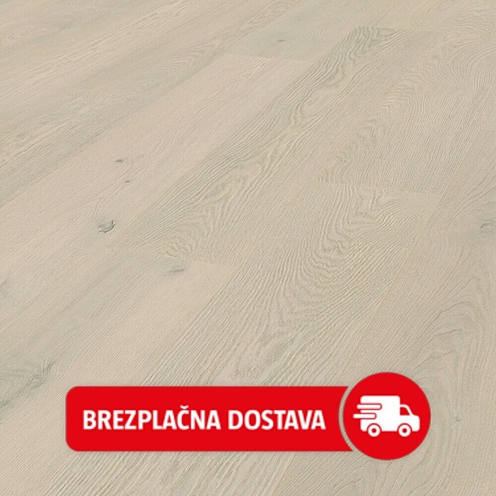 LOGOCLIC Aquaprotect Laminat  (Hrast Mistery, Rustikalen videz, 1.288 x 195 x 8 mm) | 5127 - Logoclic Aqua Protect | GCDA - Laminatboden | GCD - Wand Boden Decke Leisten | GC - Wand Boden Decke Leisten | G - Holz/Bauelem | BAUHAUS