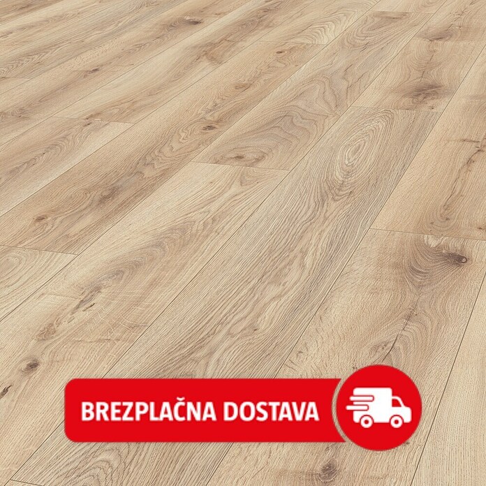 LOGOCLIC Ambienta Laminat  (Hrast Honig, Rustikalen videz, 1.288 x 195 x 10 mm) | 5143 - Logoclic Ambienta | GCDA - Laminatboden | GCD - Wand Boden Decke Leisten | GC - Wand Boden Decke Leisten | G - Holz/Bauelem | BAUHAUS