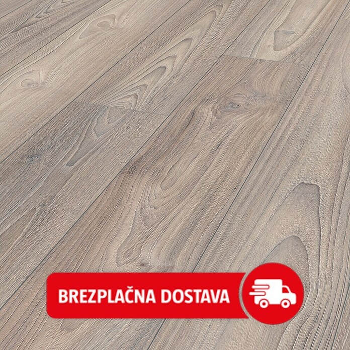 LOGOCLIC Ambienta Laminat  (Hrast Alba, Rustikalen videz, 1.288 x 195 x 10 mm) | 5143 - Logoclic Ambienta | GCDA - Laminatboden | GCD - Wand Boden Decke Leisten | GC - Wand Boden Decke Leisten | G - Holz/Bauelem | BAUHAUS