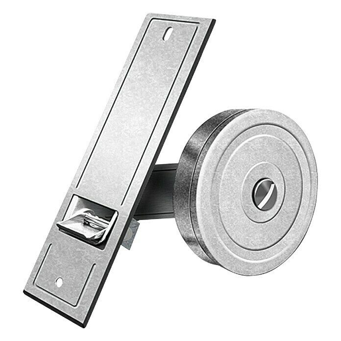 Schellenberg Recogedor para persiana (Distancia entre orificios: 105 mm, Anchura de la correa: 23 mm, Máx. Longitud de la cinta: 5 m)