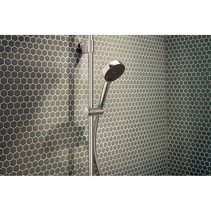 Hansgrohe Pršni drog z ročno prho Activera Eco  (Krom/temno siva, Višina: 67 cm) | 3726 - Brausegarnituren Marke | DAFD - Brausen und Zubehör Marke | DAF - Armaturen Brausen | DA - Badausstattung/Bäderwelt | D - Sanitär | BAUHAUS