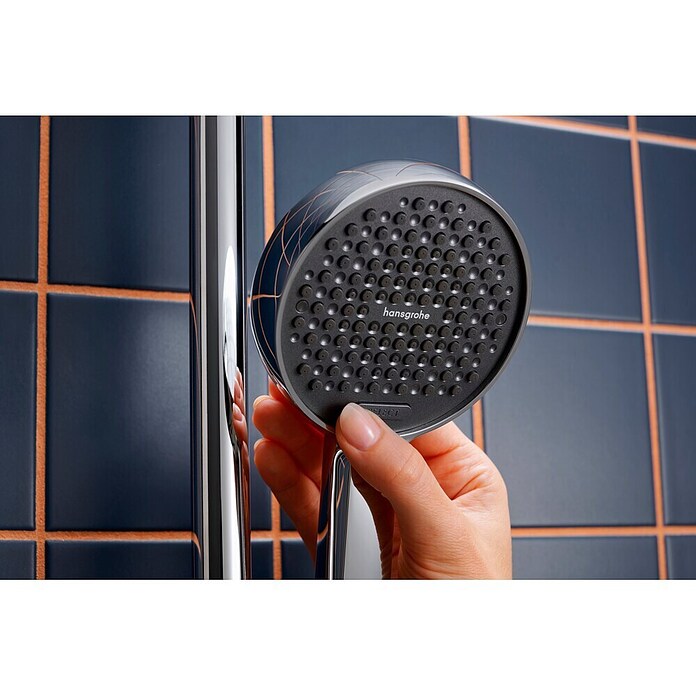 Hansgrohe Pršni drog z ročno prho Activera Eco  (Krom/temno siva, Višina: 67 cm) | 3726 - Brausegarnituren Marke | DAFD - Brausen und Zubehör Marke | DAF - Armaturen Brausen | DA - Badausstattung/Bäderwelt | D - Sanitär | BAUHAUS