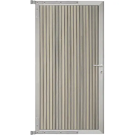 GartenLand  Zauntor WPC Zaun Tor Shadowline Vertikal