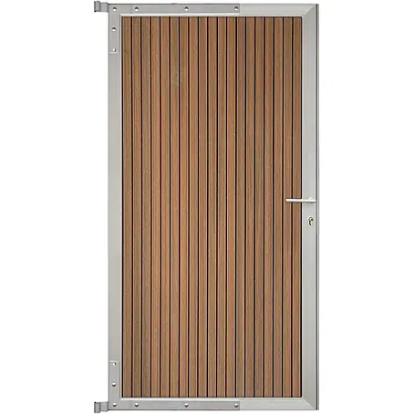GartenLand  Zauntor WPC Zaun Tor Shadowline Vertikal