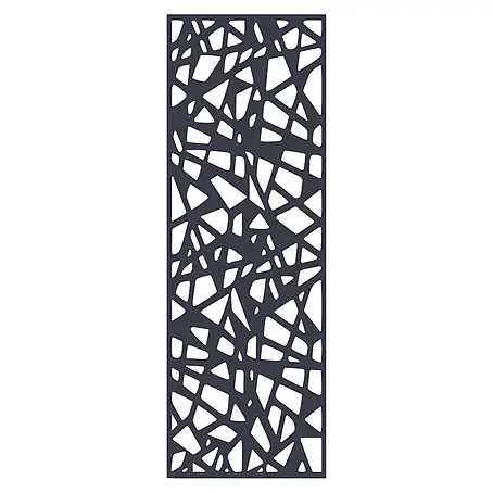 GartenLand Designelement Scalea ca. 60x174 cm Aluminium Anthrazit