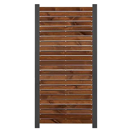 GartenLand  Steckzaun-Element Holz Zaun Craftwood Ohne Pfosten Ohne Abschlussleiste