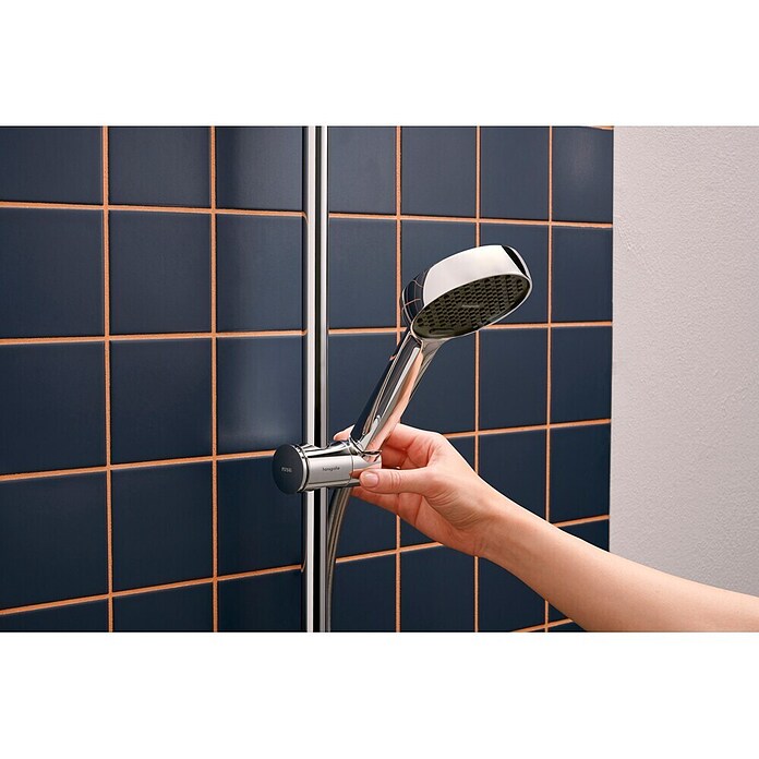 Hansgrohe Pršni drog z ročno prho Activera Eco  (Krom/temno siva, Višina: 67 cm) | 3726 - Brausegarnituren Marke | DAFD - Brausen und Zubehör Marke | DAF - Armaturen Brausen | DA - Badausstattung/Bäderwelt | D - Sanitär | BAUHAUS