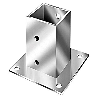 Stabilit Anclaje para atornillar (L x An x Al: 91 x 91 x 150 mm, Acero)