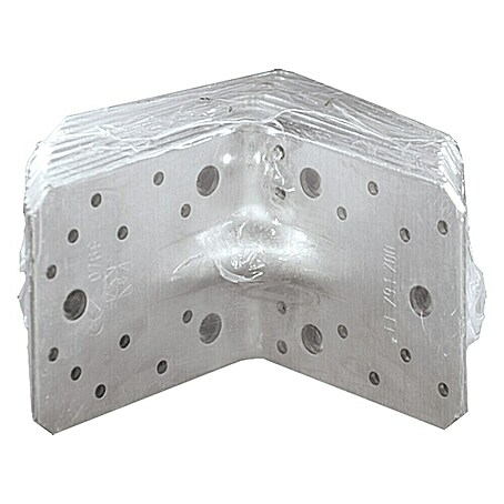 Vormann Escuadra para cargas pesadas Paquete ahorro (L x An x Al: 105 x 90 x 105 mm, Acero, 10 ud.)