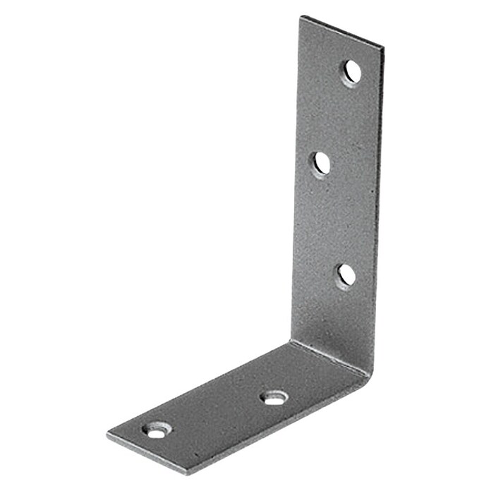 Stabilit Drempelhoek (100 x 75 x 30 mm, Staal, Verzinkt, Zilver)