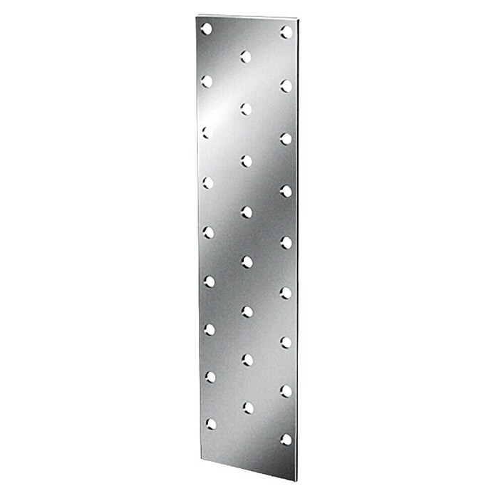 Stabilit Placa perforada (240 x 80 mm, 1 ud., Galvanizado Sendzimir, Espesor: 2 mm)