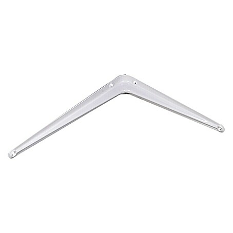 Stabilit Stahlblechkonsole (200 x 40 x 250 mm, Belastbarkeit: 30 kg, Stahl, Weiß)