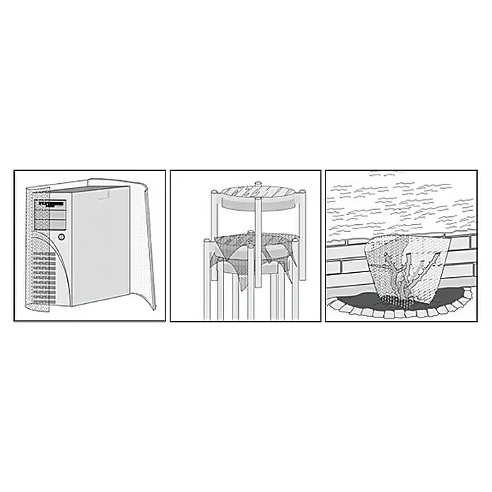 Luftpolsterfolie5 x 0,4 m, Transparent