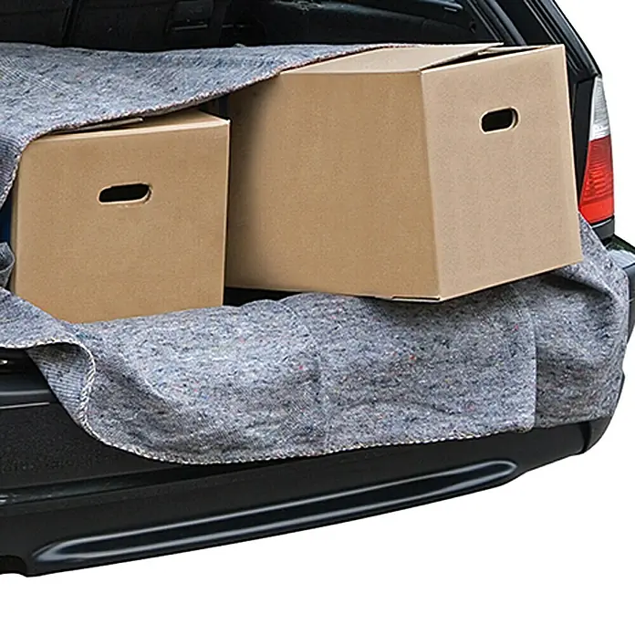 Umzugsdecke - 2 x 1,5 m - Schützen Sie Ihr Fahrzeug mit dieser robusten Kofferraumschutzdecke. Ideal für Umzüge oder Transporte von sperrigen Gegenständen.