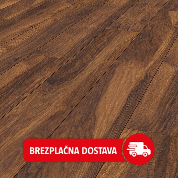 LOGOCLIC Vinto Laminat Classic  (Hikori Donada, Rustikalen videz, 1.288 x 195 x 8 mm) | 5140 - Logoclic Vinto | GCDA - Laminatboden | GCD - Wand Boden Decke Leisten | GC - Wand Boden Decke Leisten | G - Holz/Bauelem | BAUHAUS