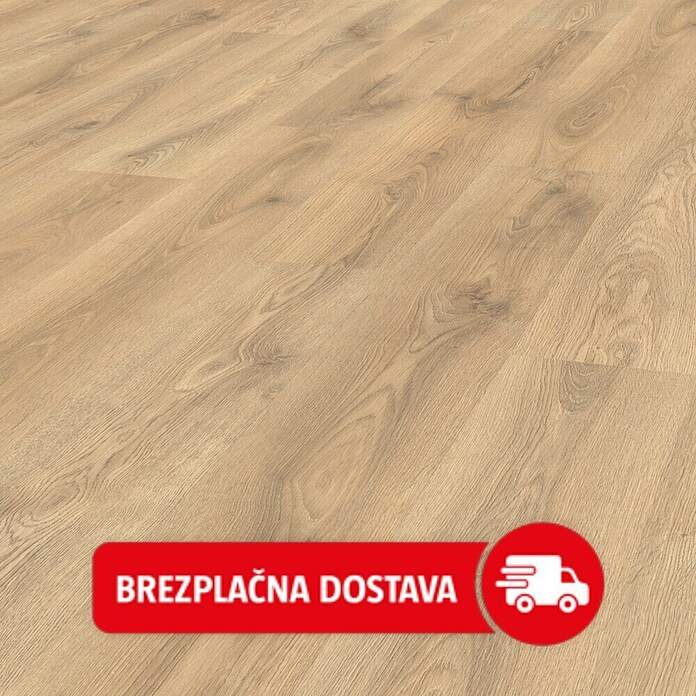 LOGOCLIC Laminat  (Hrast Sierra, Rustikalen videz, 1.285 x 192 x 7 mm) | Laminat | Talne obloge | Izdelki | BAUHAUS