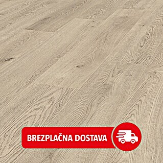 LOGOCLIC Vinto Laminat (Hrast Flinton, Rustikalen videz, 1.288 x 195 x 8 mm)