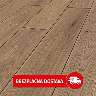 LOGOCLIC Vinto Laminat Classic (Hrast Greenvale, Rustikalen videz, 1.288 x 195 x 8 mm)