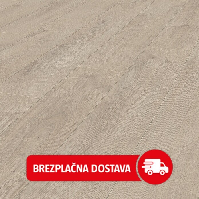 LOGOCLIC Vinto Laminat  (Hrast Venetia, Rustikalen videz, 1.288 x 195 x 8 mm) | 5140 - Logoclic Vinto | GCDA - Laminatboden | GCD - Wand Boden Decke Leisten | GC - Wand Boden Decke Leisten | G - Holz/Bauelem | BAUHAUS