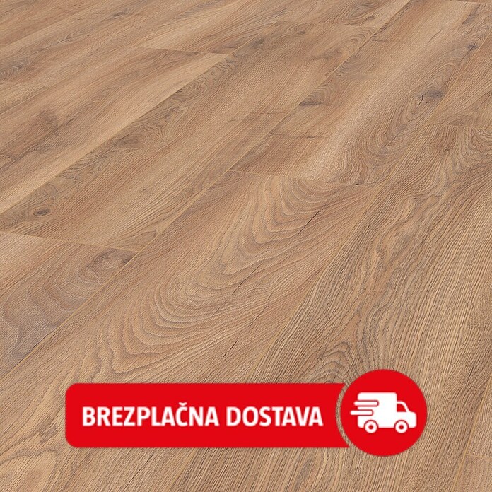 LOGOCLIC Edition Laminat Vinto  (Hrast Sundance, Rustikalen videz, 1.288 x 245 x 8 mm) | Laminat | Talne obloge | Izdelki | BAUHAUS
