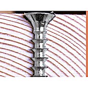 Profi Depot Tornillo tirafondo VZ (3,5 x 20 mm, 200 uds., Galvanizado, TX para accionamientos TORX)